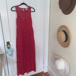 Frans Red Dress